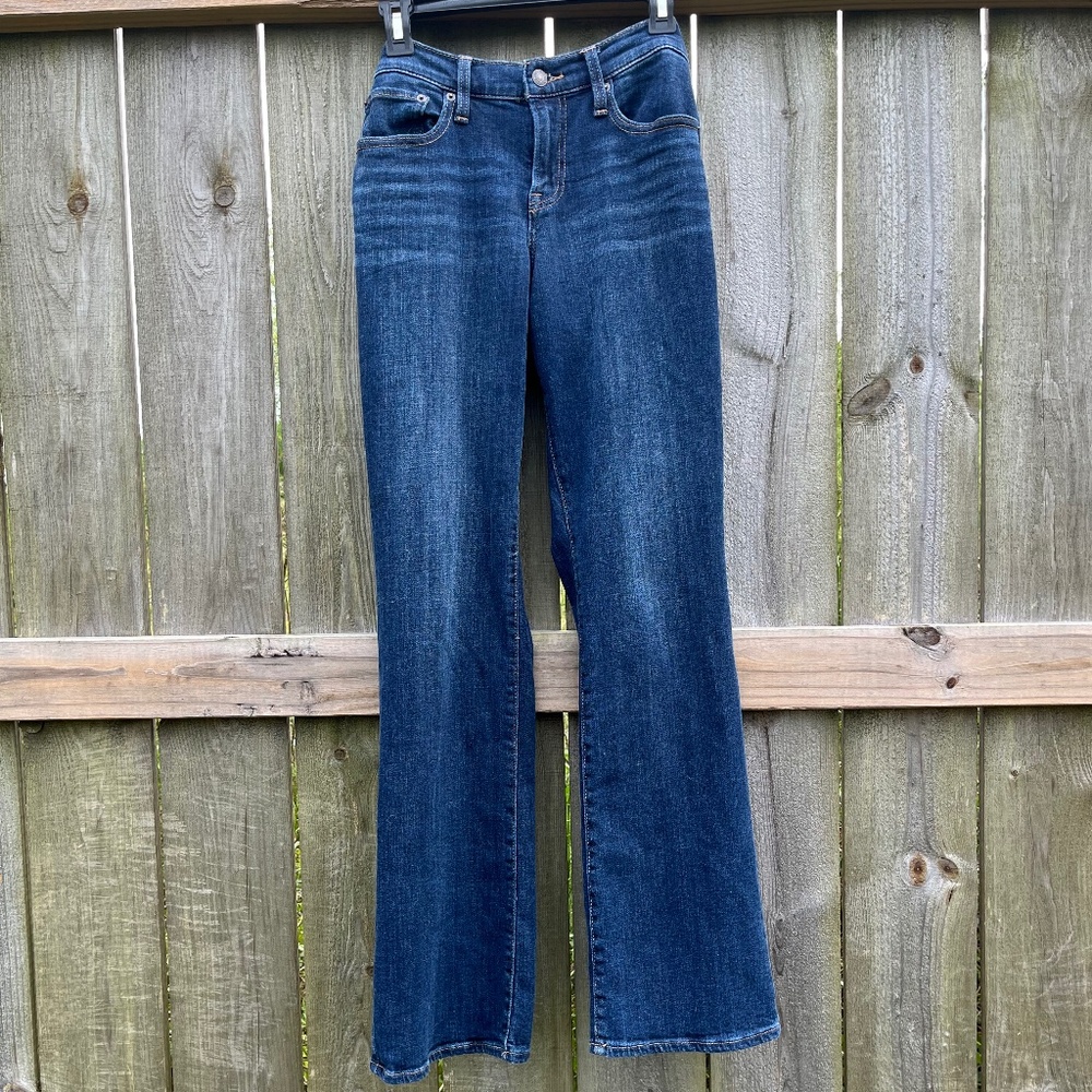 Lucky Brand Sweet Mid Rise Bootcut Jeans Women’s Size 8/29R Dark Wash Denim